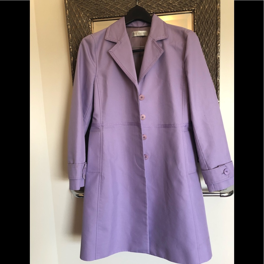 Petite Sophisticate pretty lavender color Coat